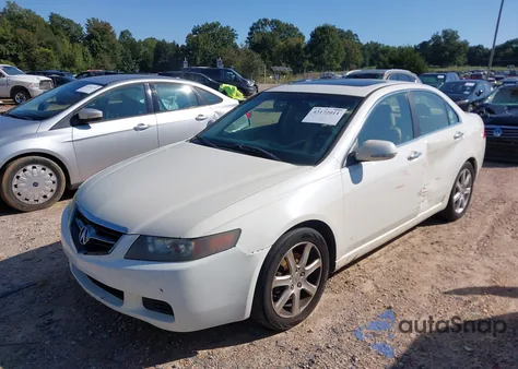2004 Acura Tsx z USA, uszkodzony, nr VIN JH4CL96864C005955